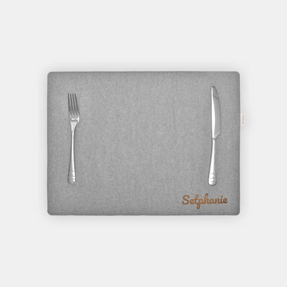 FORSTINA Set de Table Rectangulaire en Papier